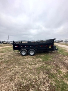 Dump Trailer On Sale 7x14 14k. Tarp Kit Ramps And 7k Axles 