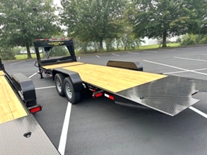 Gooseneck Tilt Bed 14k Trailer For Sale