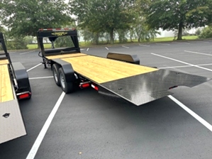 Gooseneck Tilt Bed 14k Trailer For Sale