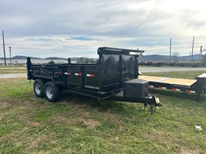 Dump Trailer On Sale 14ft | Dump Trailer On Sale 14ft With 14k Ramps, Tarp Kit And Scissor Hoist