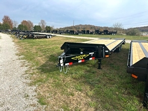 Pintle Trailer On Sale | 20+5 Pintle Trailer 4k GVWR Wide Ramps Dexter Axles 