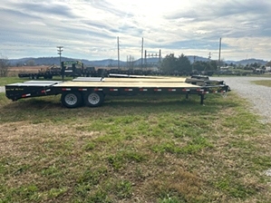 Pintle Trailer On Sale | 20+5 Pintle Trailer 4k GVWR Wide Ramps Dexter Axles 