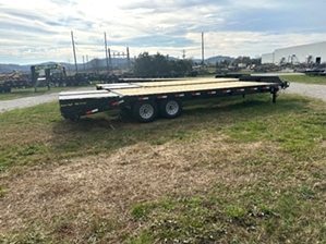 Pintle Trailer On Sale | 20+5 Pintle Trailer 4k GVWR Wide Ramps Dexter Axles 