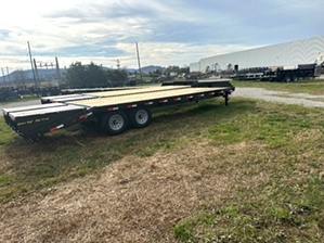 Pintle Trailer On Sale | 20+5 Pintle Trailer 4k GVWR Wide Ramps Dexter Axles 