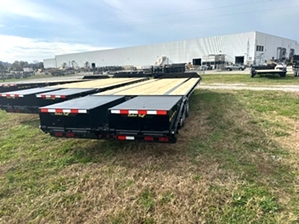 Pintle Trailer On Sale | 20+5 Pintle Trailer 4k GVWR Wide Ramps Dexter Axles 