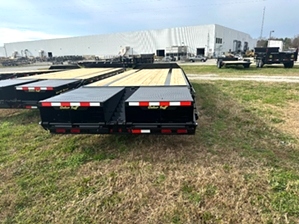 Pintle Trailer On Sale | 20+5 Pintle Trailer 4k GVWR Wide Ramps Dexter Axles 