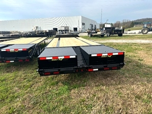 Pintle Trailer On Sale | 20+5 Pintle Trailer 4k GVWR Wide Ramps Dexter Axles 