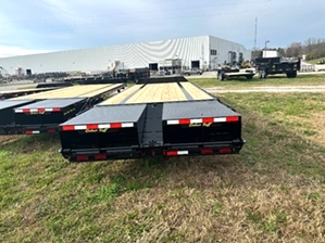 Pintle Trailer On Sale | 20+5 Pintle Trailer 4k GVWR Wide Ramps Dexter Axles 