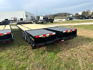 Pintle Trailer On Sale | 20+5 Pintle Trailer 4k GVWR Wide Ramps Dexter Axles 