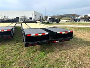 Pintle Trailer On Sale | 20+5 Pintle Trailer 4k GVWR Wide Ramps Dexter Axles 