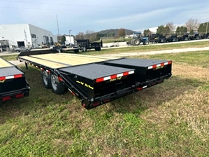 Pintle Trailer On Sale | 20+5 Pintle Trailer 4k GVWR Wide Ramps Dexter Axles 