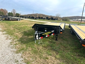 Pintle Trailer On Sale | 20+5 Pintle Trailer 4k GVWR Wide Ramps Dexter Axles 