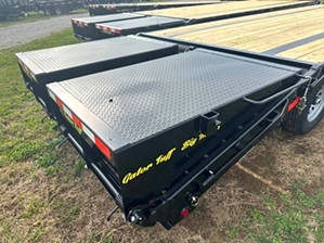 Pintle Trailer On Sale | 20+5 Pintle Trailer 4k GVWR Wide Ramps Dexter Axles 