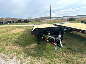 Pintle Trailer On Sale | 20+5 Pintle Trailer 4k GVWR Wide Ramps Dexter Axles 