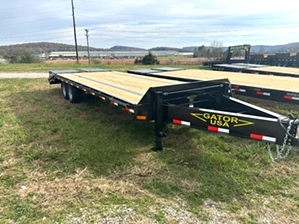 Pintle Trailer On Sale | 20+5 Pintle Trailer 4k GVWR Wide Ramps Dexter Axles 