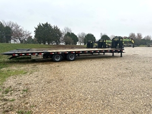 Hydraulic Dovetail Trailer 25+10 On Sale