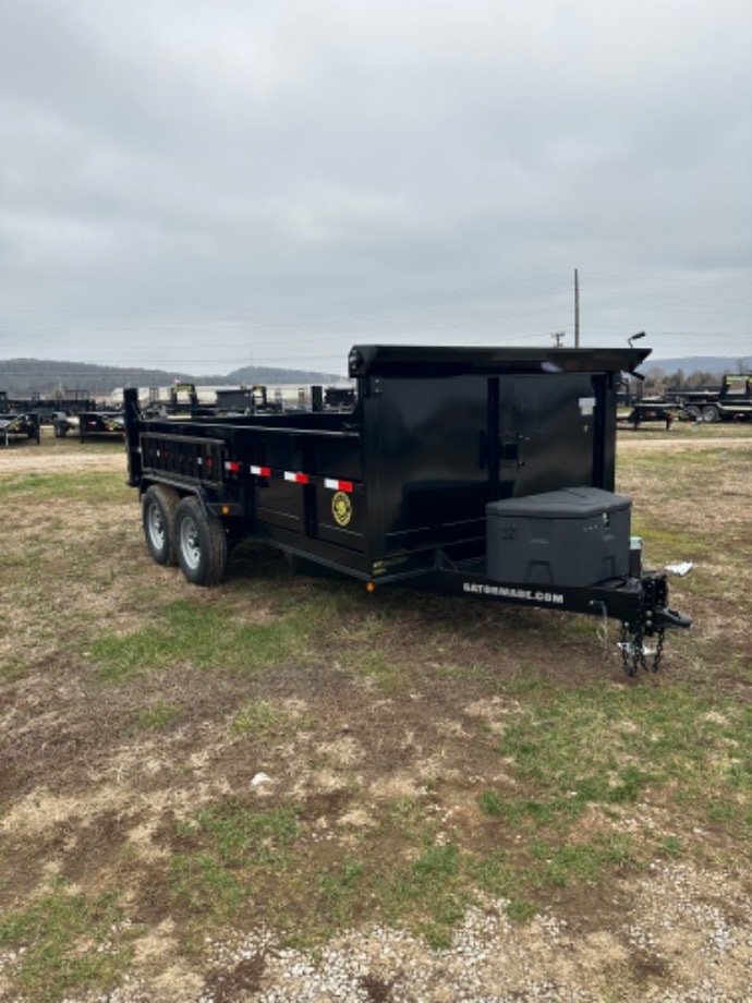 Dump Trailer On Sale 7x14 14k. Tarp Kit Ramps And 7k Axles 